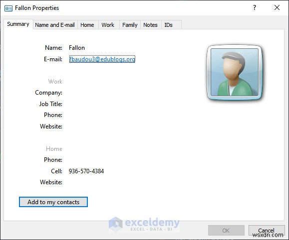 DOC, PDF, CSV, XML, এবং vCard ফরম্যাটে এক্সেল ডেটা রপ্তানি করা সহজ হয়েছে 