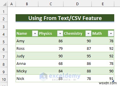 এক্সেলে CSV ফাইল সম্পাদনা করুন:3টি প্রমাণিত কৌশল 