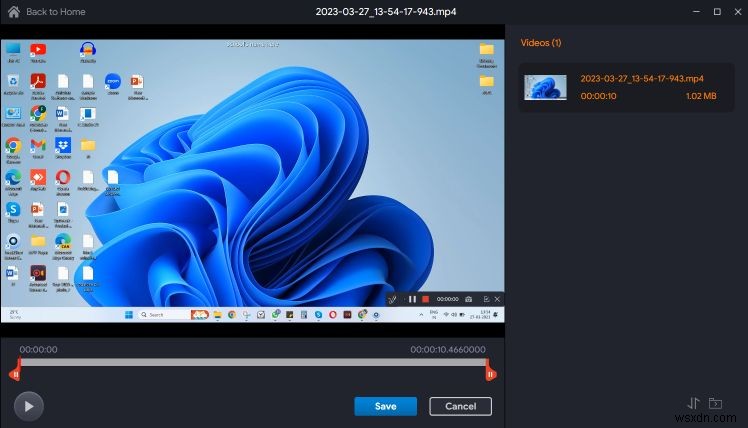 Windows 11/10 এ আপনার স্ক্রীন রেকর্ডিং ট্রিম করুন:একটি ধাপে ধাপে নির্দেশিকা 