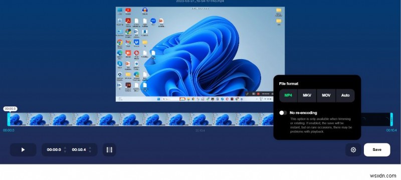 Windows 11/10 এ আপনার স্ক্রীন রেকর্ডিং ট্রিম করুন:একটি ধাপে ধাপে নির্দেশিকা 