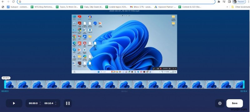 Windows 11/10 এ আপনার স্ক্রীন রেকর্ডিং ট্রিম করুন:একটি ধাপে ধাপে নির্দেশিকা 