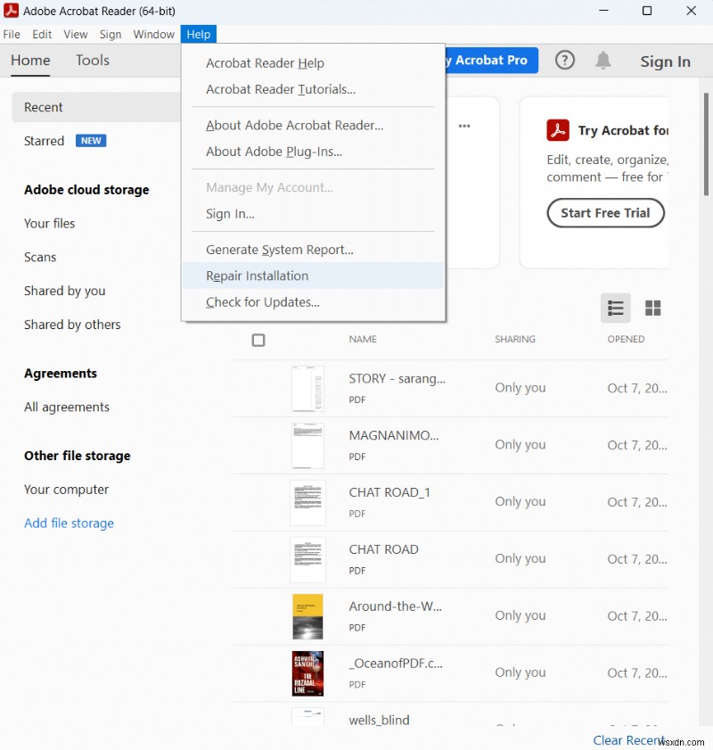 Windows 10/11-এ পিডিএফ খোলার সমস্যাগুলি ঠিক করুন:ধাপে ধাপে নির্দেশিকা 