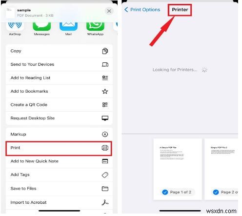 আপনার iPhone বা iPad থেকে প্রিন্ট করুন:সহজ ধাপে ধাপে গাইড 