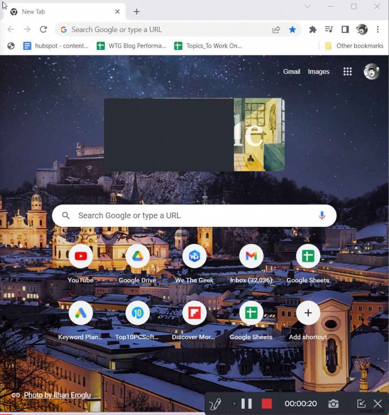 ধাপে ধাপে নির্দেশিকা:আপনার Google Chrome ব্রাউজার উইন্ডো রেকর্ড করা 