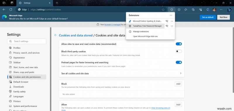 Windows 11 এবং 10-এ Microsoft Edge পাসওয়ার্ড সংরক্ষণের সমস্যা সমাধান করা 