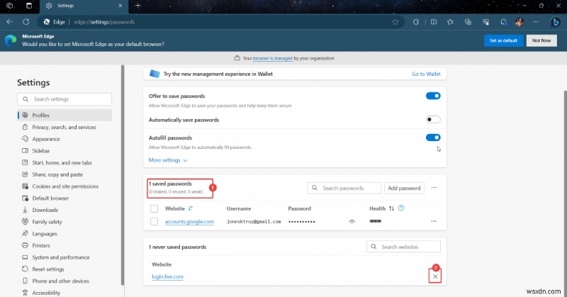 Windows 11 এবং 10-এ Microsoft Edge পাসওয়ার্ড সংরক্ষণের সমস্যা সমাধান করা 