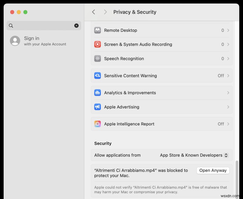 macOS-এ MP4 প্লেব্যাক সতর্কতা ঠিক করুন:দ্রুত সমস্যা সমাধানের নির্দেশিকা 