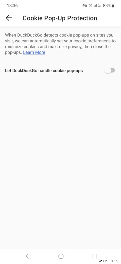 DuckDuckGo ব্রাউজার:সক্ষম এবং বৈশিষ্ট্য-সমৃদ্ধ, কিন্তু কঠোর গোপনীয়তা নিয়ন্ত্রণের অভাব রয়েছে 