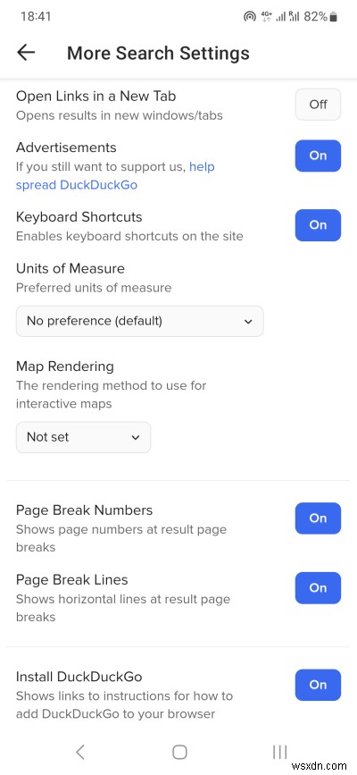 DuckDuckGo ব্রাউজার:সক্ষম এবং বৈশিষ্ট্য-সমৃদ্ধ, কিন্তু কঠোর গোপনীয়তা নিয়ন্ত্রণের অভাব রয়েছে 