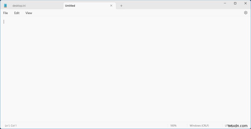 Windows 11 ক্লাসিক নোটপ্যাড:কোনো এআই বৈশিষ্ট্য নেই, শুধু বিশুদ্ধ পাঠ্য সম্পাদনা 