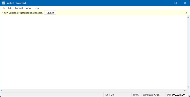 Windows 11 ক্লাসিক নোটপ্যাড:কোনো এআই বৈশিষ্ট্য নেই, শুধু বিশুদ্ধ পাঠ্য সম্পাদনা 