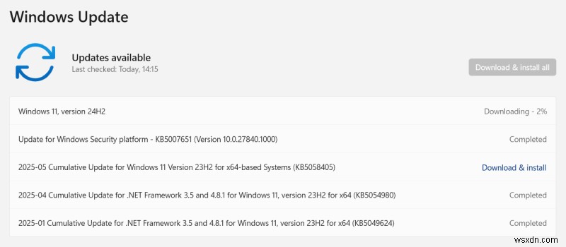Windows 11 24H2 আপডেট:পারফরম্যান্স পর্যালোচনা এবং সাধারণ সমস্যা 