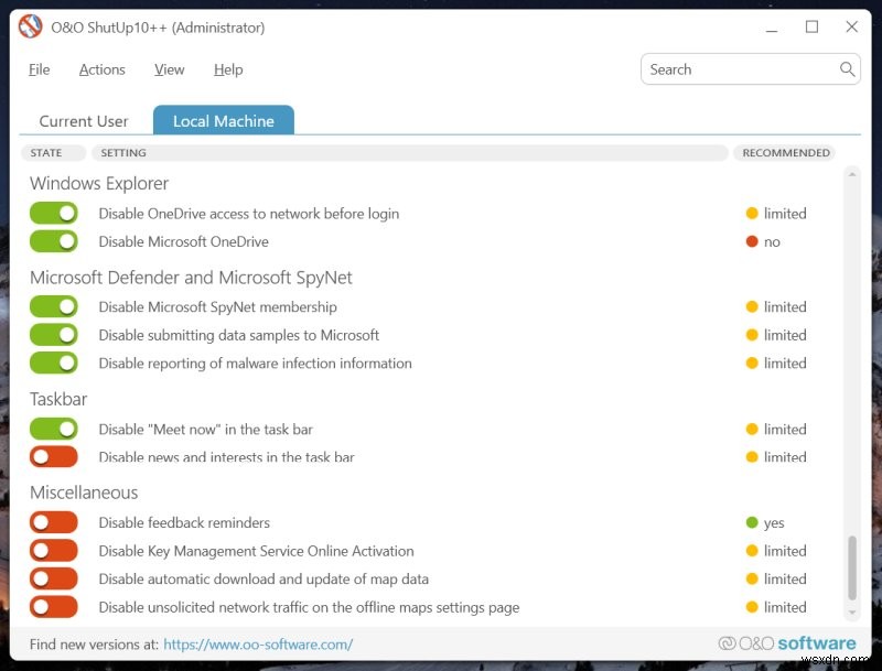 O&O ShutUp10++ এবং AppBuster:ব্যাপক Windows 11 Detox সফটওয়্যার 